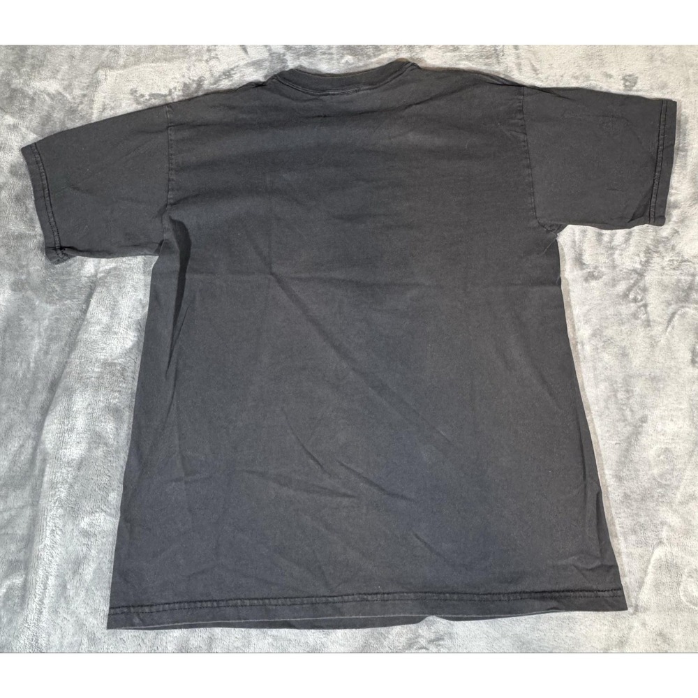 Vintage Elvis Presley's Graceland Shirt Womens L Black Elvis Portrait Graphic - Picture 12 of 14